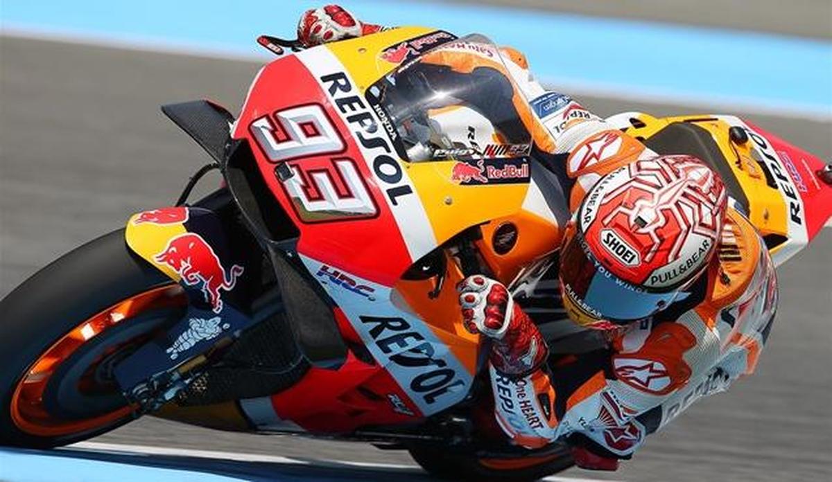 Márquez se queda sin la pole por conducción irresponsable