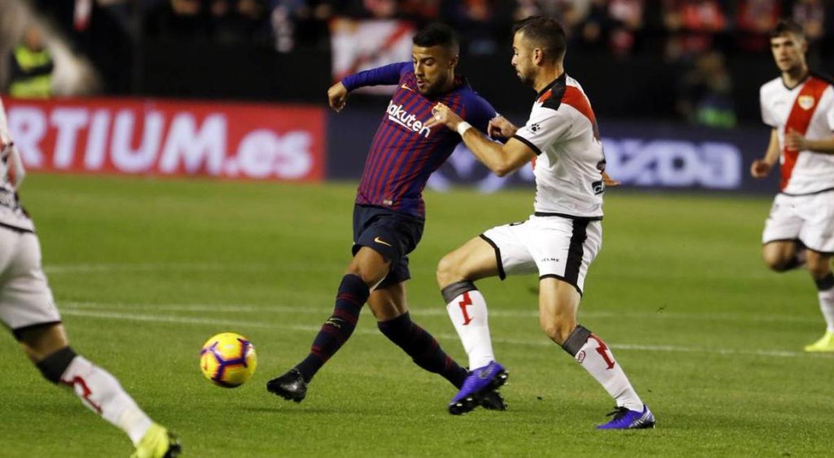 El Barça remonta en Vallecas en el último suspiro (2-3)