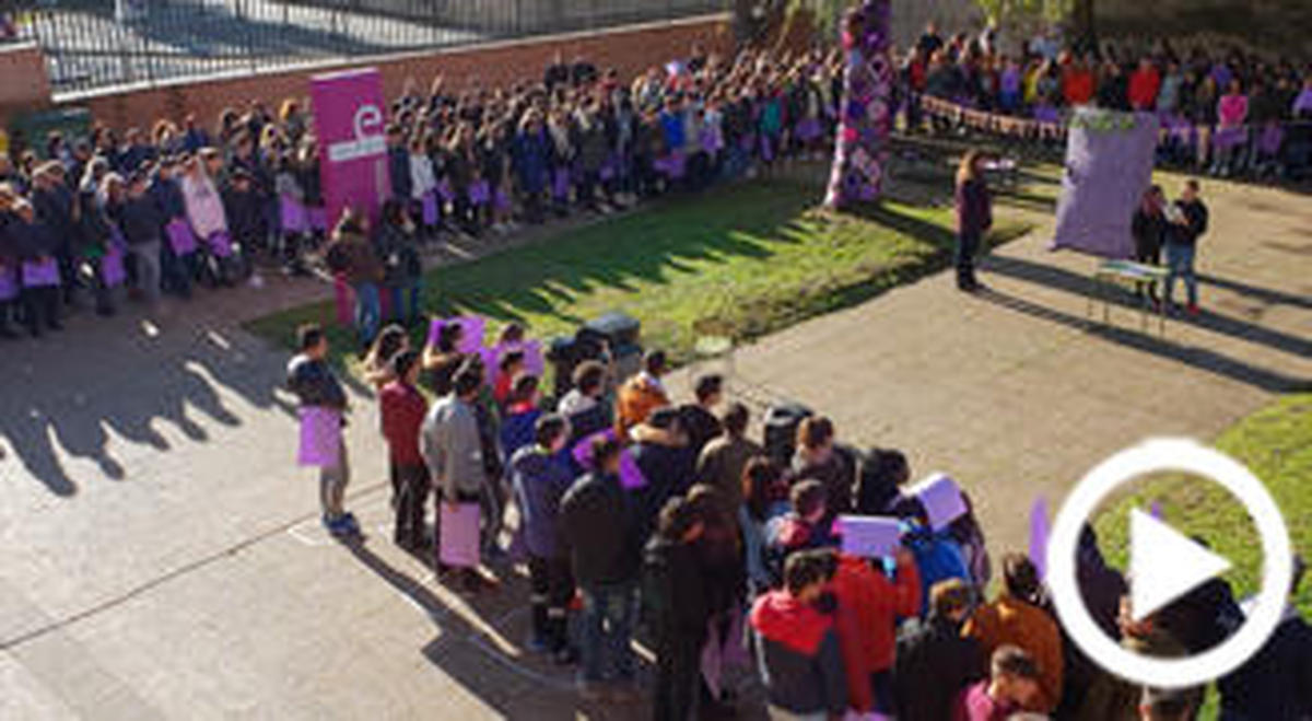 El IES Fray Diego celebra el Día Internacional de la Eliminación de la Violencia contra la Mujer