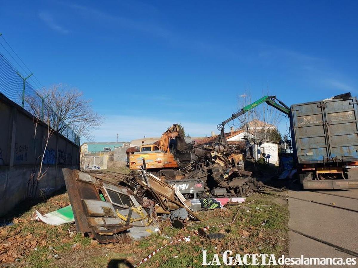 Adiós al tren abandonado en Calzada de Medina