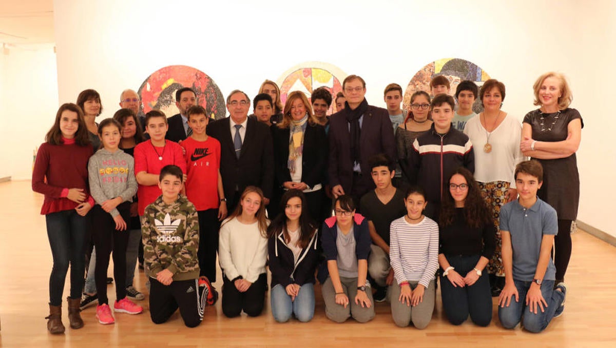 Una exposición en el DA2 muestra la vocación por el arte del instituto Lucía de Medrano