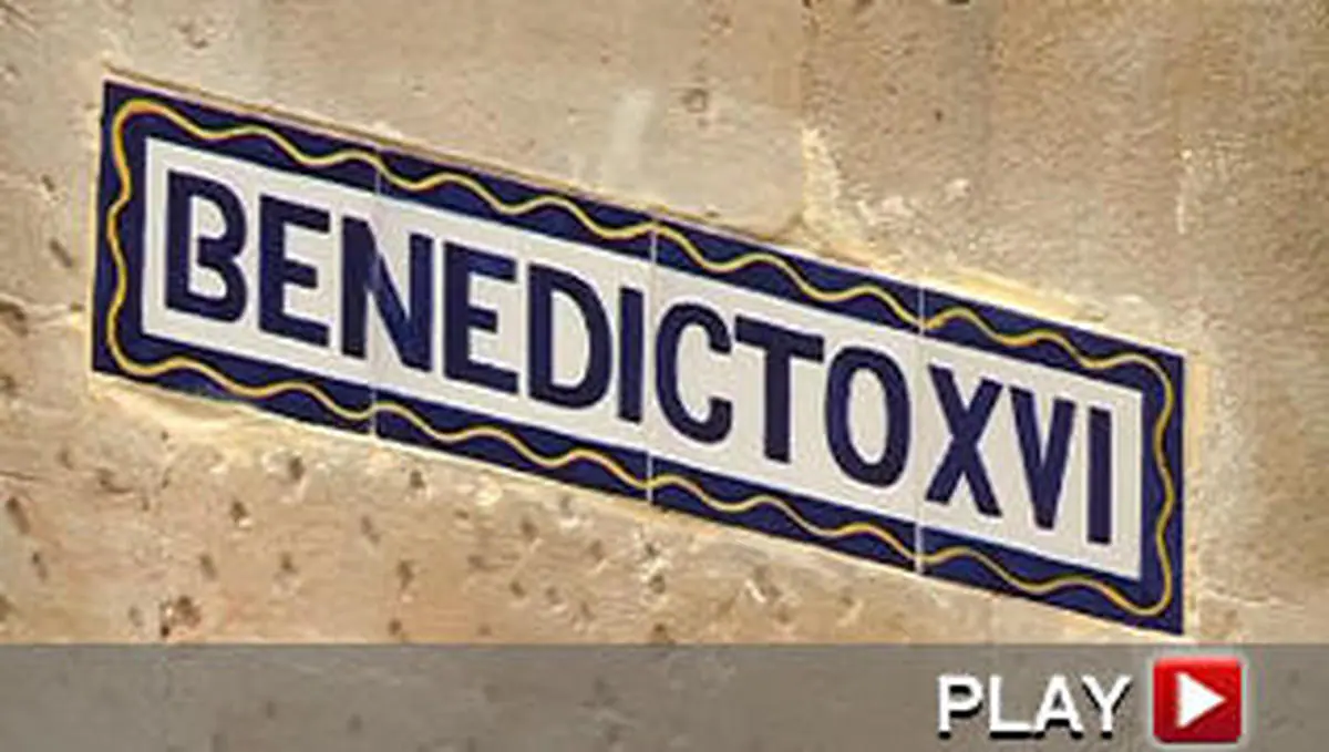 La calle 'Pla y Deniel' es historia y su lugar lo ocupa ya 'Benedicto XVI'