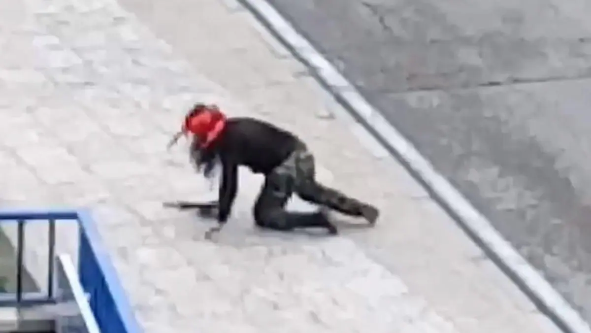 La Guardia Civil realiza prácticas imitando a Rambo