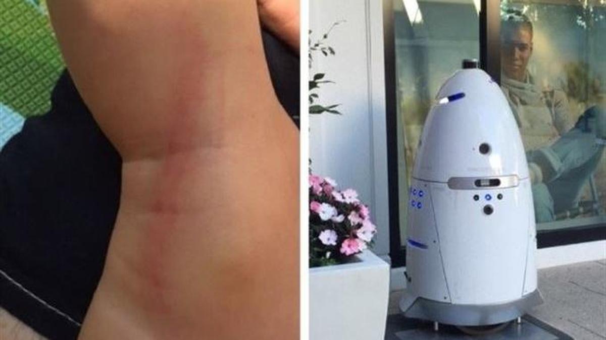 Un bebé de 16 meses es arrollado por un robot de vigilancia en un centro comercial