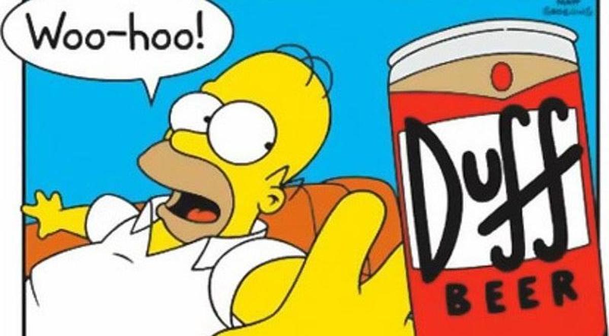 Llega a España la cerveza 'Duff' oficial de Los Simpson