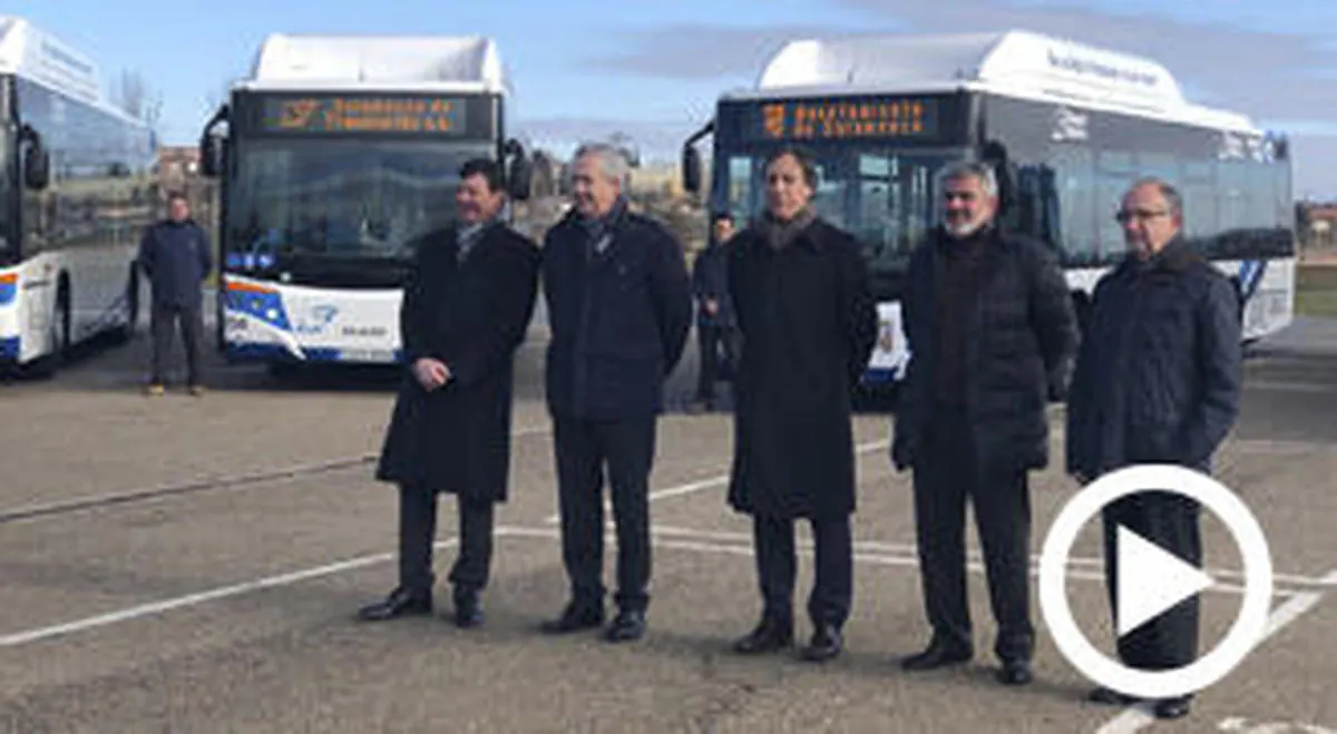 Así son los 12 autobuses urbanos que Salamanca ha incorporado a su flota