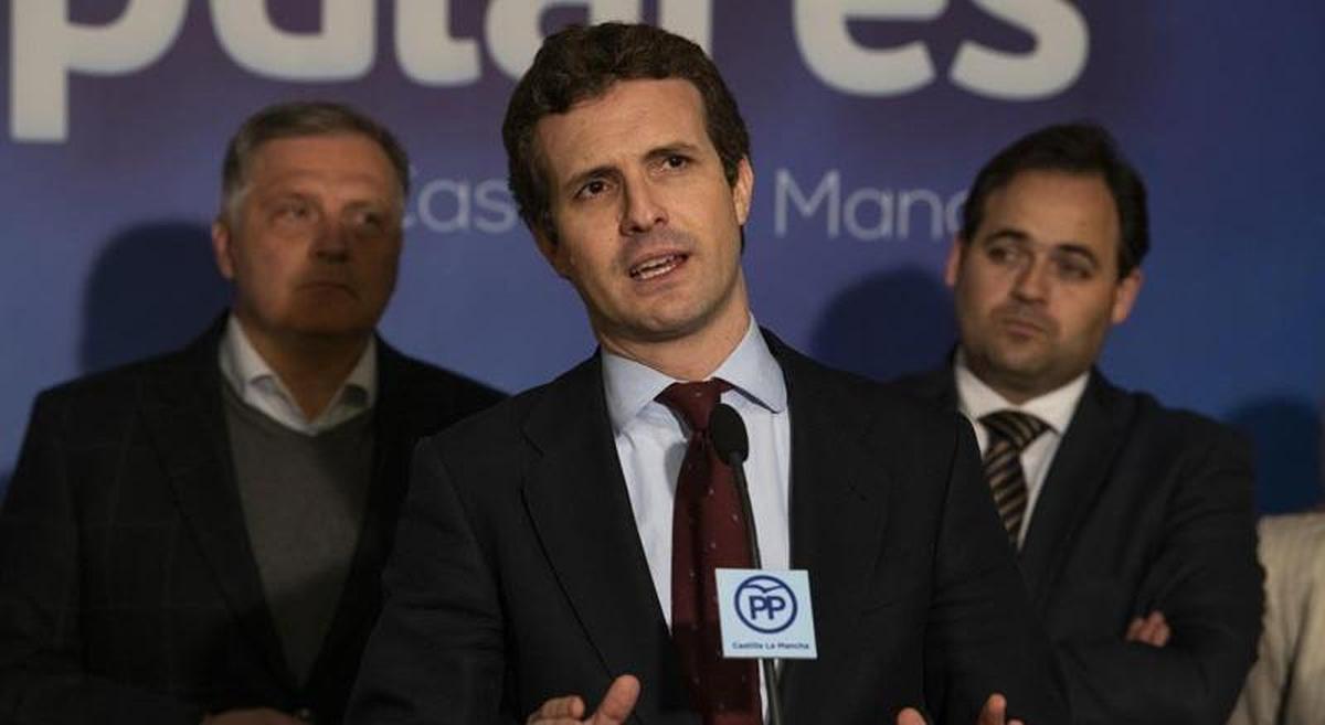 Casado ve en Cataluña la agenda Batasuna y llama a echar a Sánchez con moción de censura en las urnas