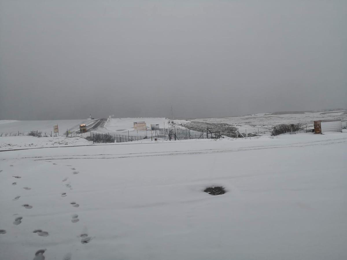 Nieve en la Covatilla en este miércoles.