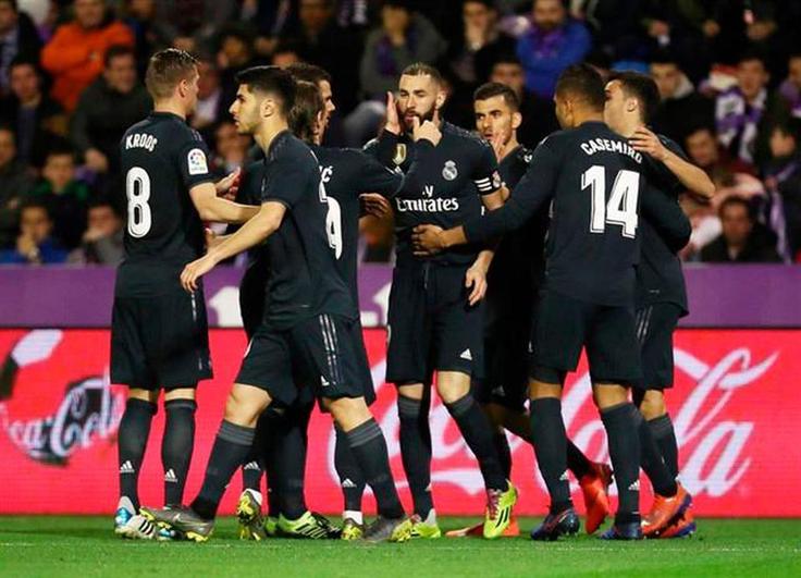 El Real Madrid evita otro funeral en Valladolid (1-4)