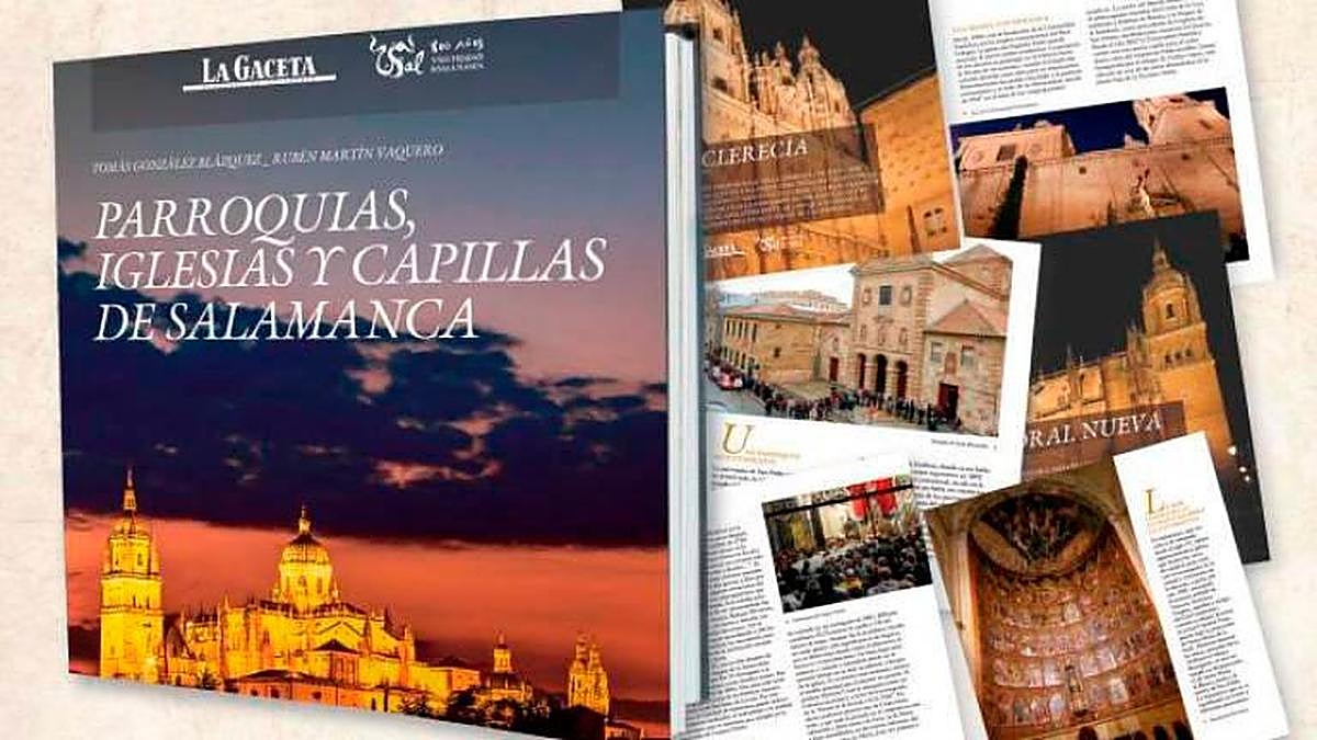 Consigue las tapas para encuadernar la colección “Parroquias, iglesias y capillas de Salamanca”