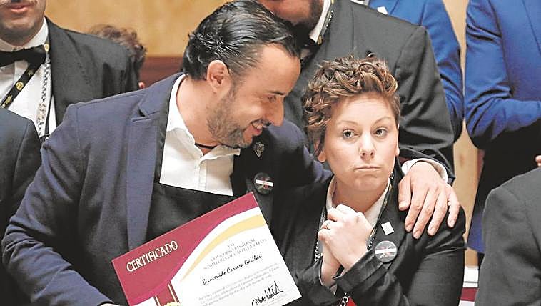 Los salmantinos Bienvenido Carrera y  Marta Hernández irán a la final.