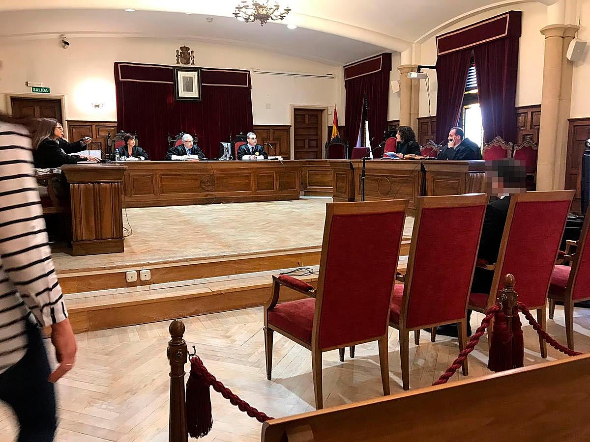 Declaración del acusado en la Audiencia Provincial.