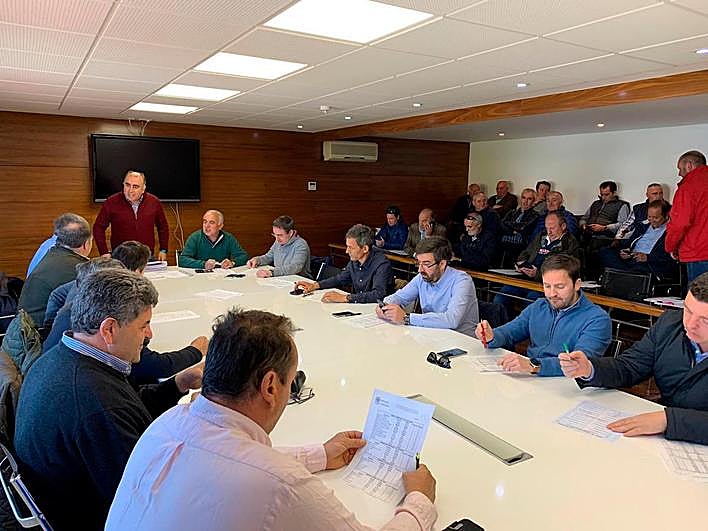 Mesa del cereal en la mañana de este lunes
