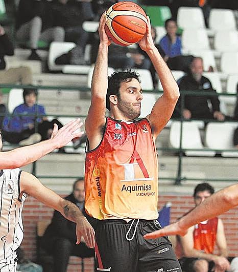 Biel Román, en un partido en Carbajosa.