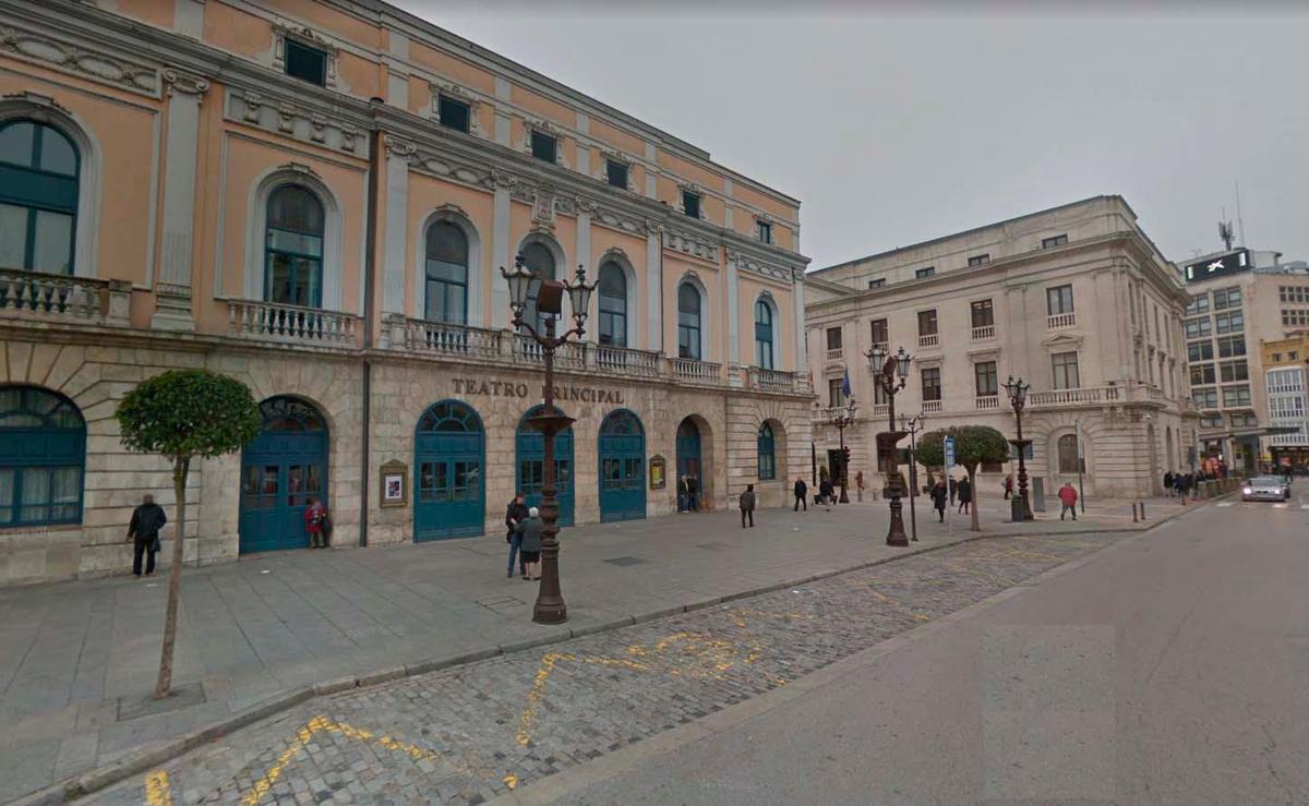 Los hechos sucedieron en el entorno del Teatro Principal de Burgos.