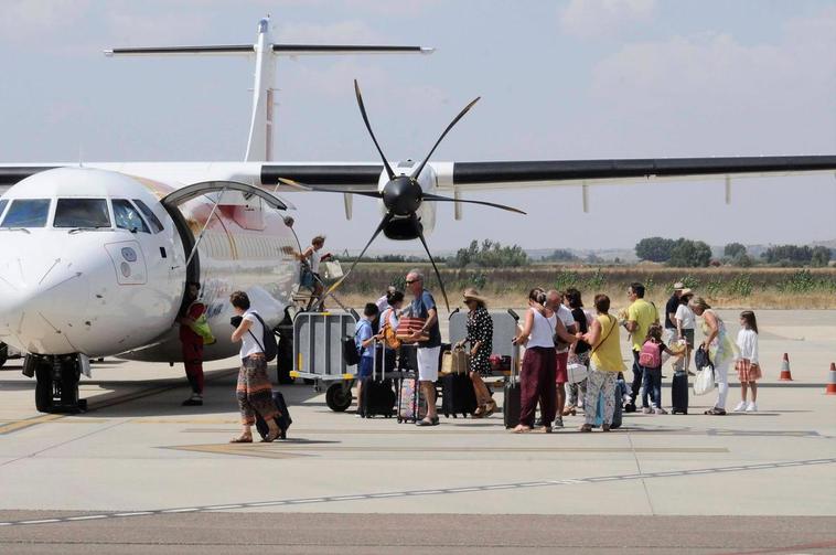 Avión de Air Nostrum a Palma que no volará este verano.