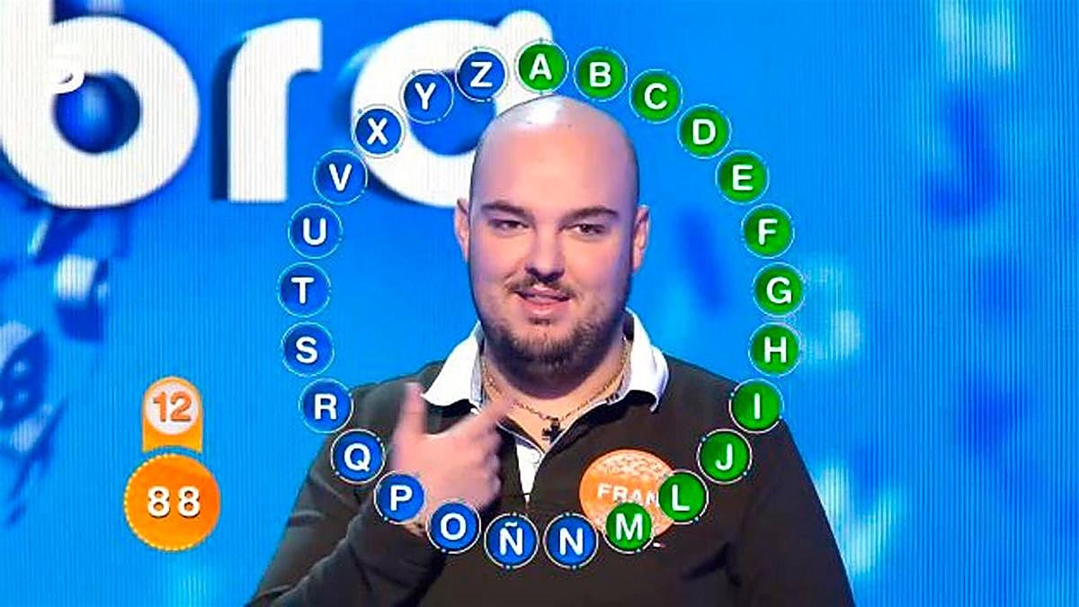 Fran, concursante de “Pasapalabra”.