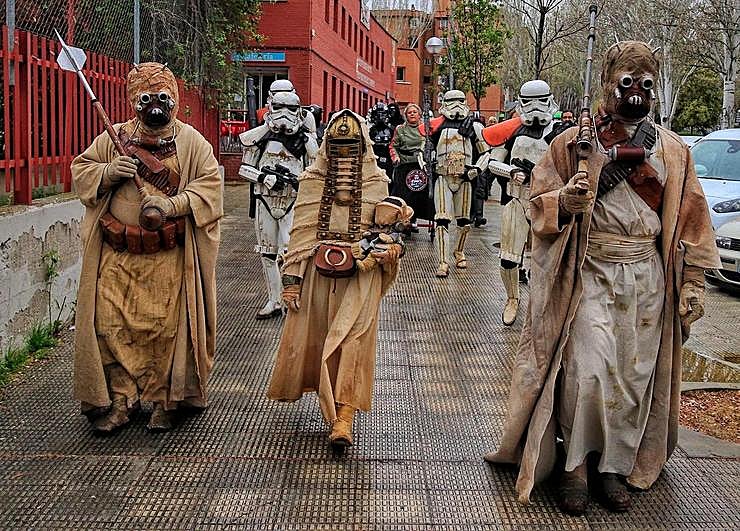 El último acto de la Legión 501 tuvo lugar este mes de abril, en Sevilla.