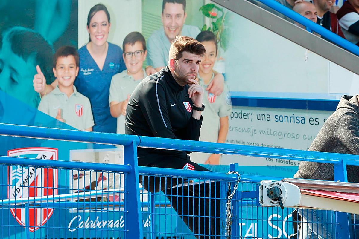 Arturo Martín, entrenador del Santa Marta.