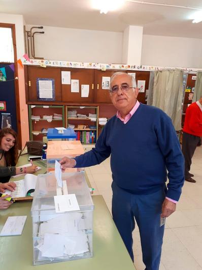 Germán Vicente, actual alcalde y candidato del PSOE.