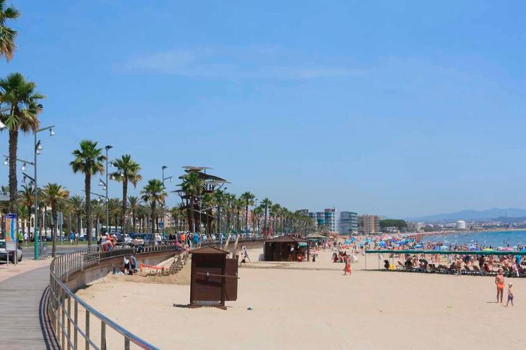 Playa de La Pineda.