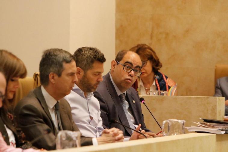 Fernando Rodríguez, durante una de sus intervenciones.