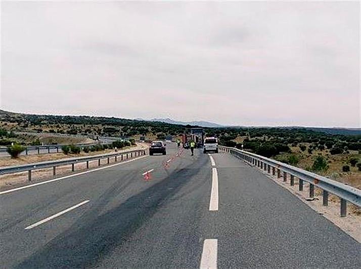 Lugar en el que ocurrió el accidente.