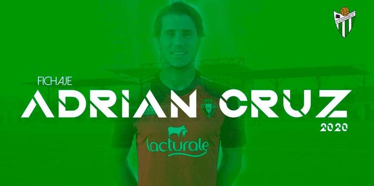 Adrián Cruz, nuevo fichaje del Guijuelo.