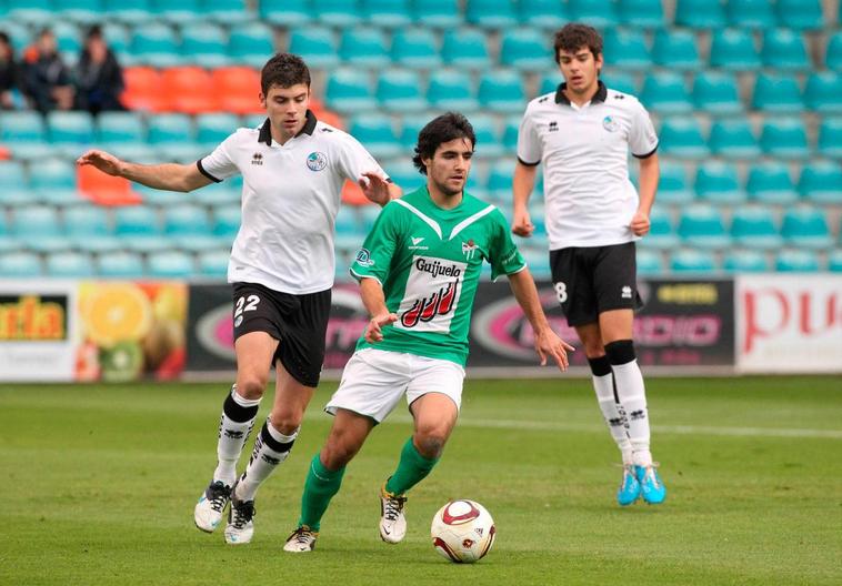 Partido Salamanca-Guijuelo de la temporada 2011-12, la última en la que los equipos salmantinos estuvieron en el Grupo II.