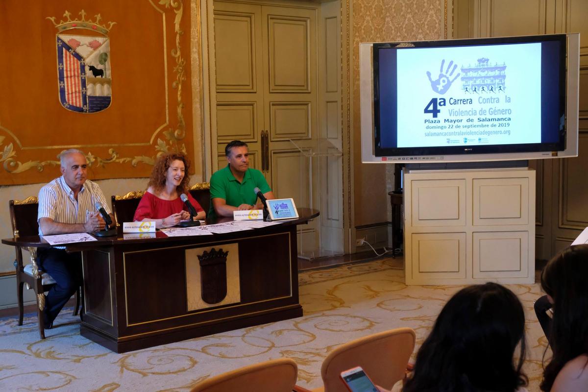 Presentación de la Carrera Popular contra la Violencia de Género