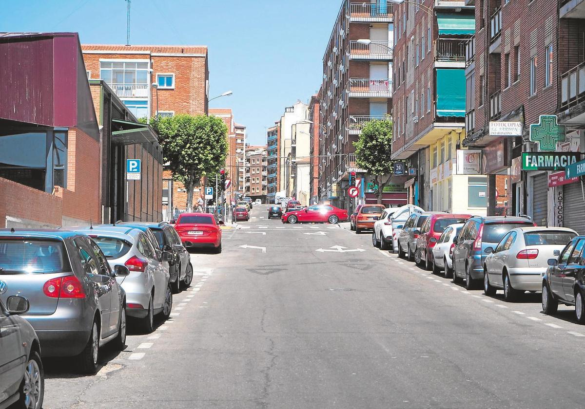 Imagen del tramo en el que el Ayuntamiento actuará en la calle La Alberca.