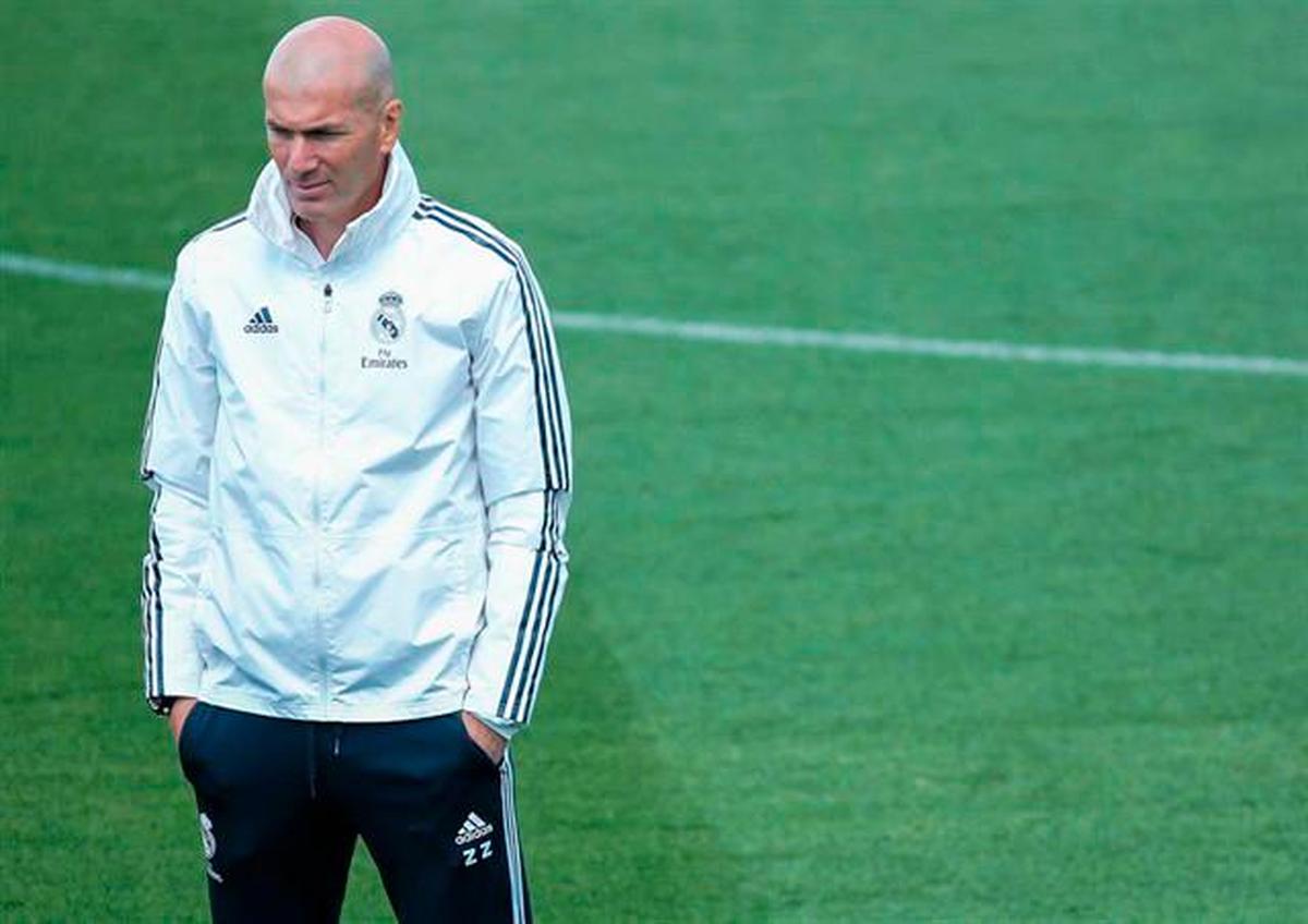 Zidane vuelve a los entrenamientos