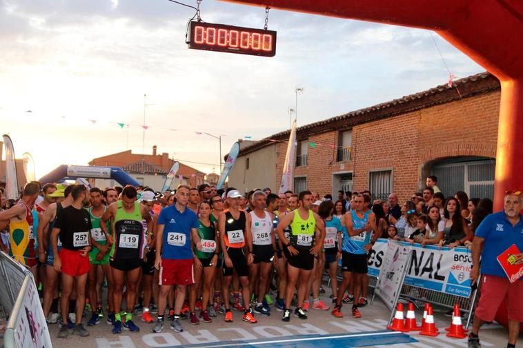 Fraile y Verónica Sánchez triunfan en la San Rocada de Macotera