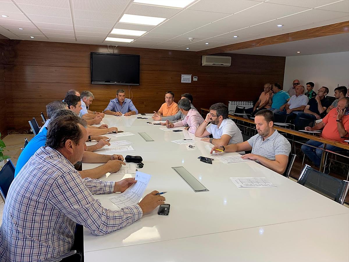 Mesa del cereal en la Lonja salmantina.