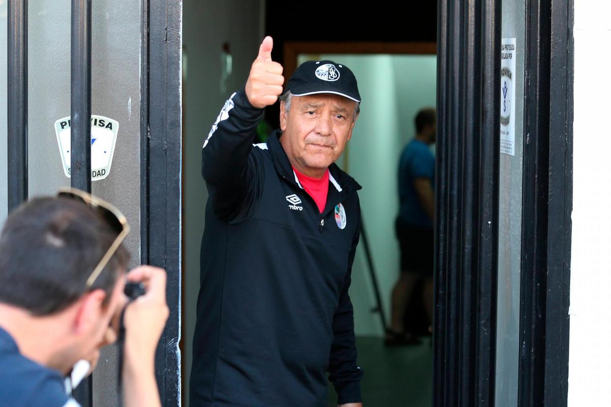 José Luis Trejo, el día de su primer entrenamiento con el Salamanca