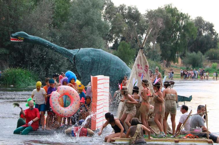 Algunos de los “ofnis” que navegaron por el Tormes.