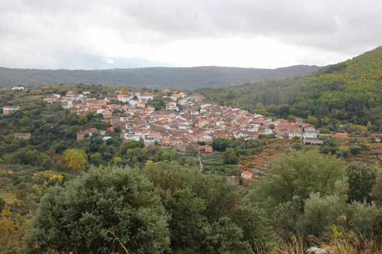 Vista de San Esteban de la Sierra.