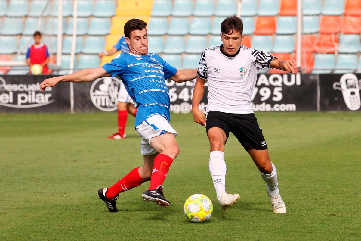 Alberto Martín, en el partido de la pasada semana frente a La Granja.