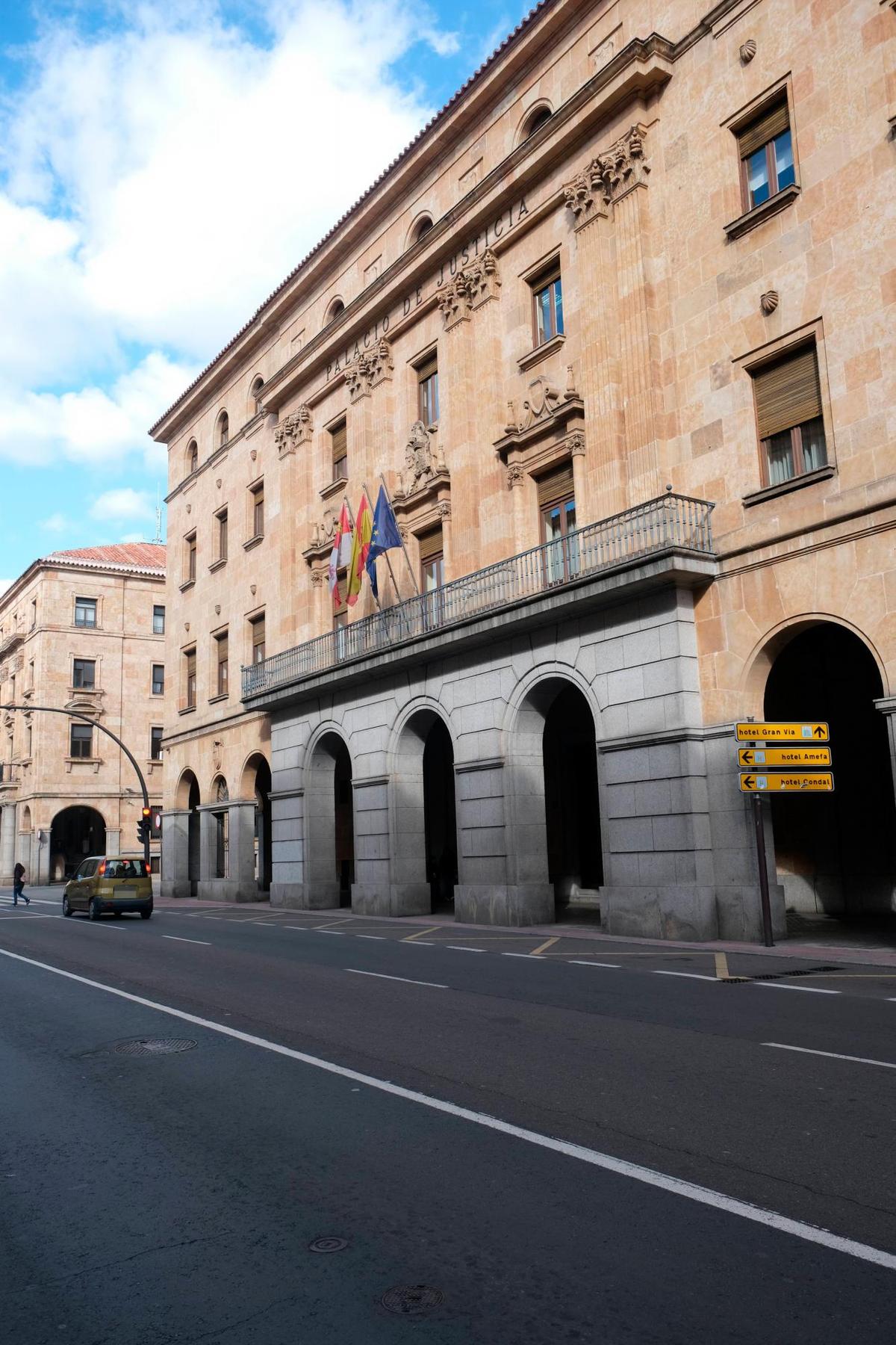 La Audiencia Provincial de Salamanca.