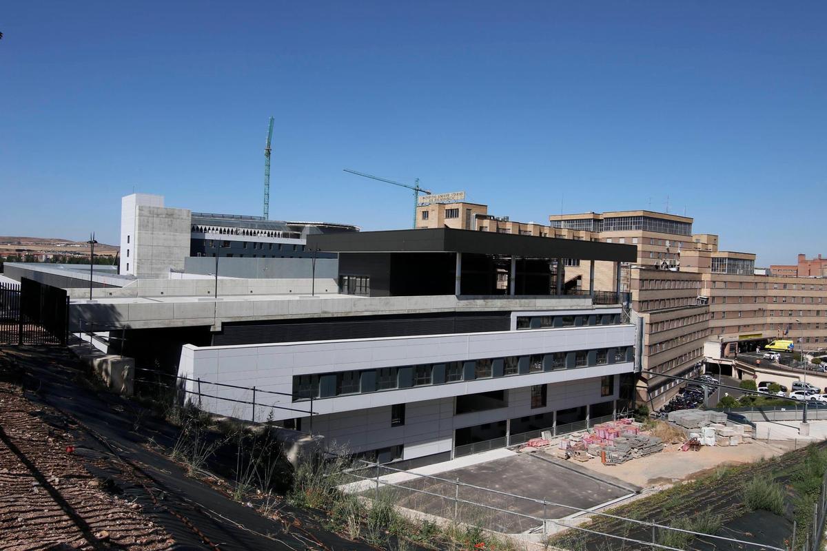 Obras del nuevo Hospital de Salamanca.