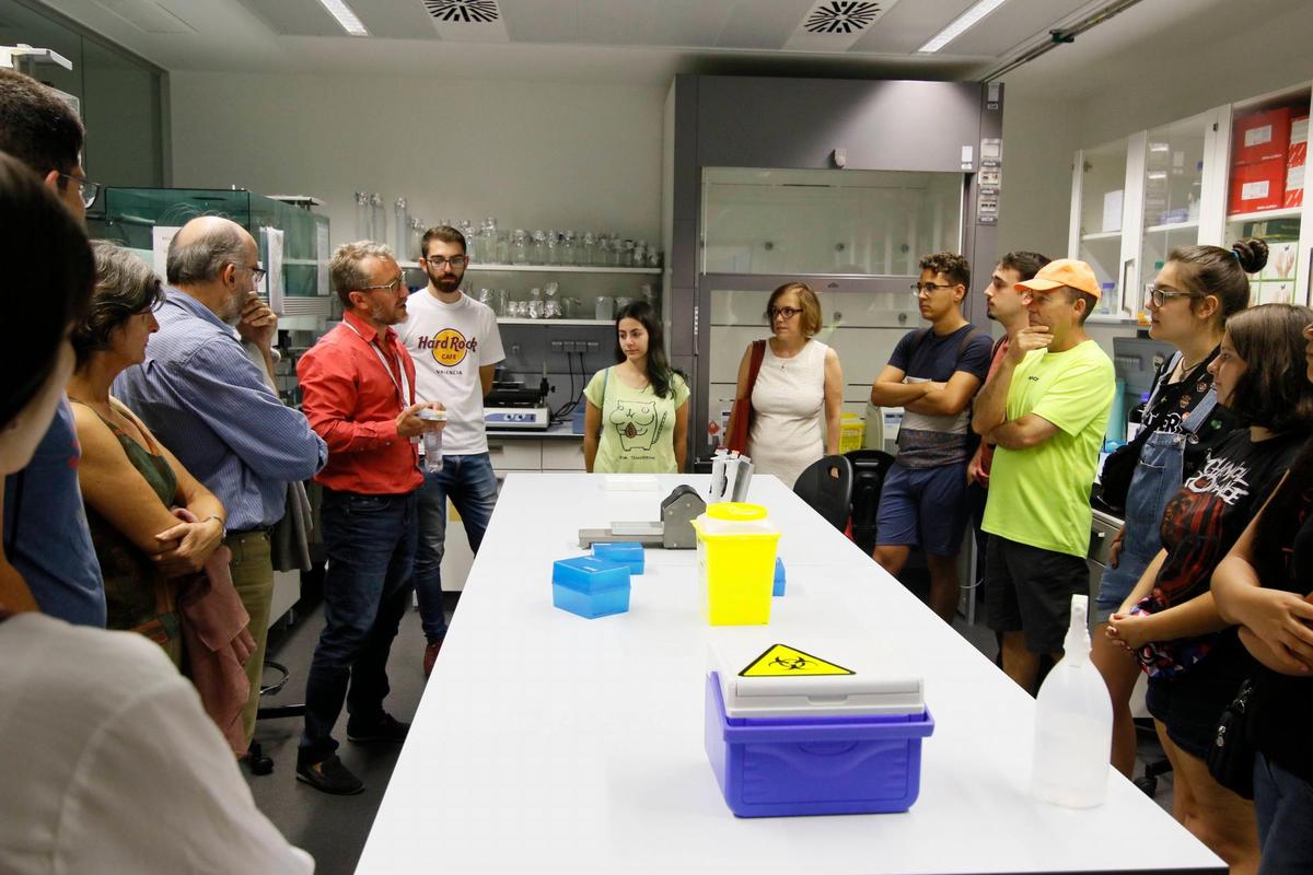 Actividad en la Noche Europea de los Investigadores el pasado año en la Universidad de Salamanca.