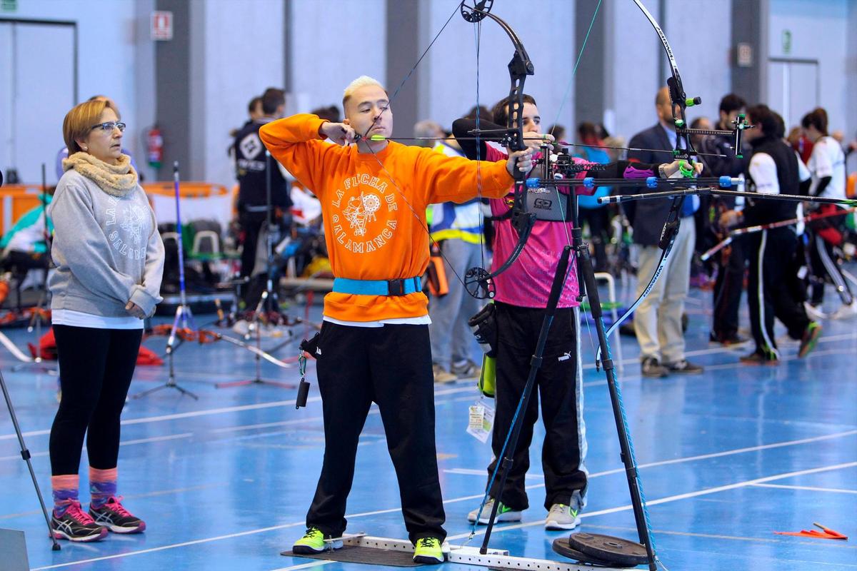 Daniel Martín Anaya, durante un campeonato.