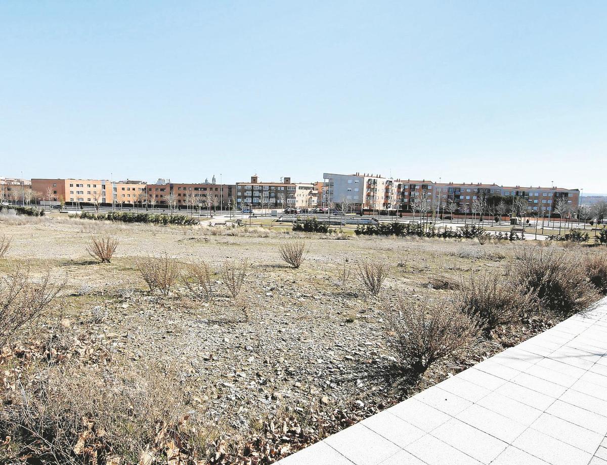 Parcelas de La Platina, zona en la que se levantará el Campus Agroambiental.