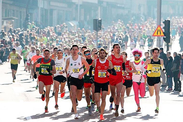 Una imagen de la última edición de la carrera.