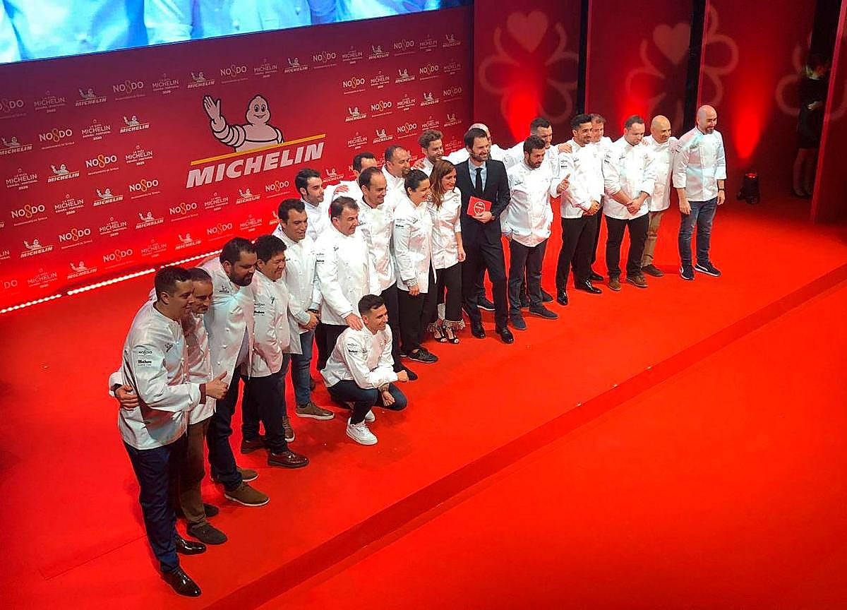 Los chefs de los nuevos restaurantes con estrella Michelin.