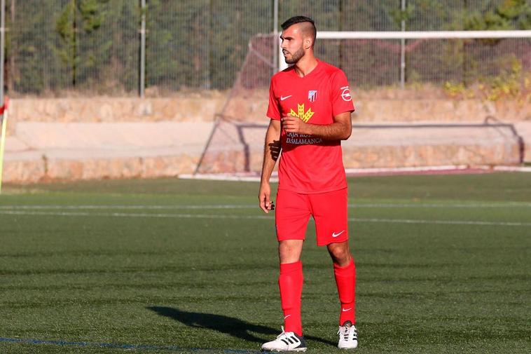 Lerma en un partido con el Santa Marta.