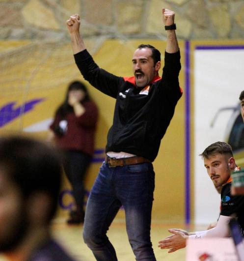 Dani Lorasque, entrenador del Balonmano Salamanca.