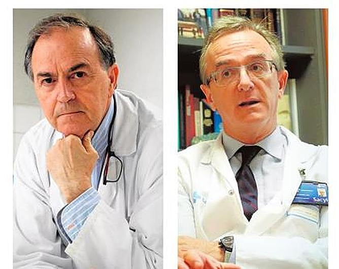 Marcos González (izq.) y Marcelo Jiménez (dcha.).