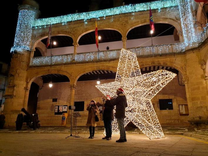Así es el increíble alumbrado navideño de Ciudad Rodrigo