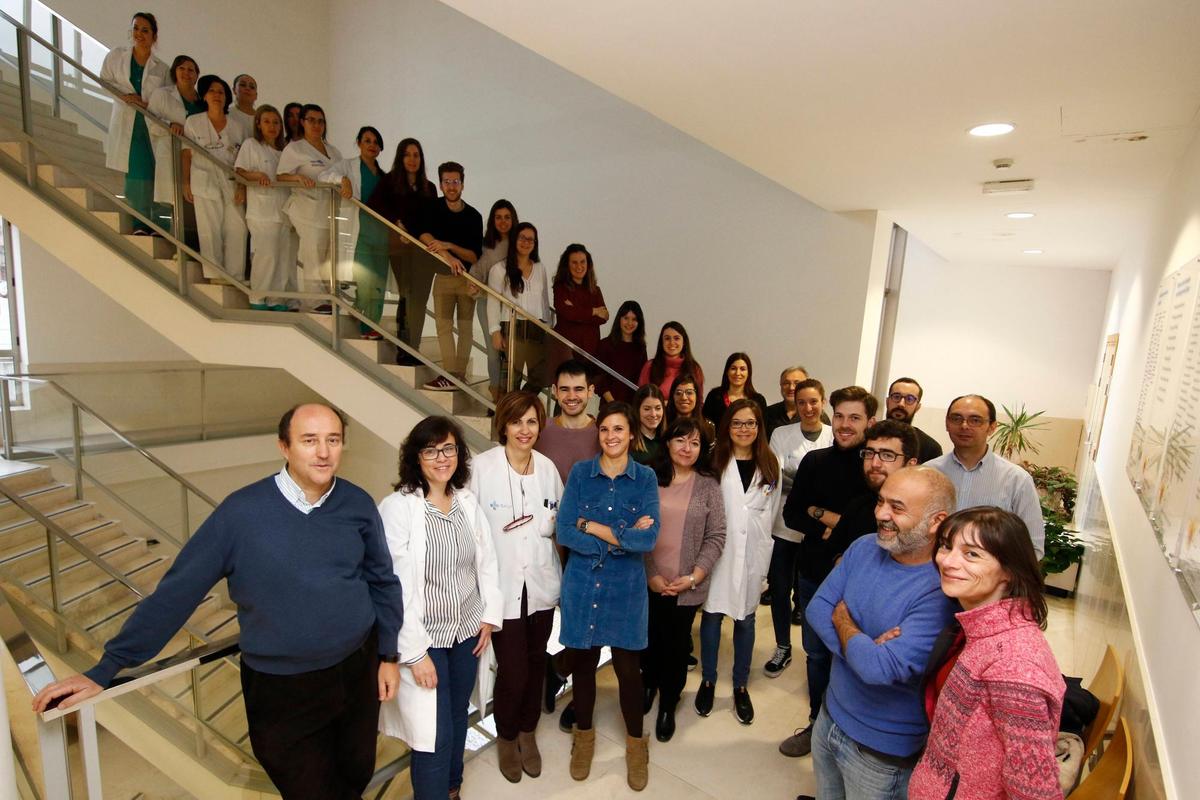 Miembros del grupo de Genética Molecular en Oncohematología.